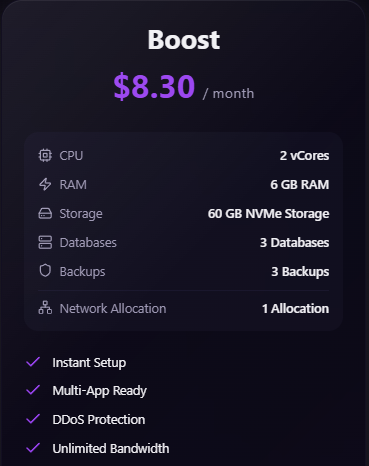 Boost Plan